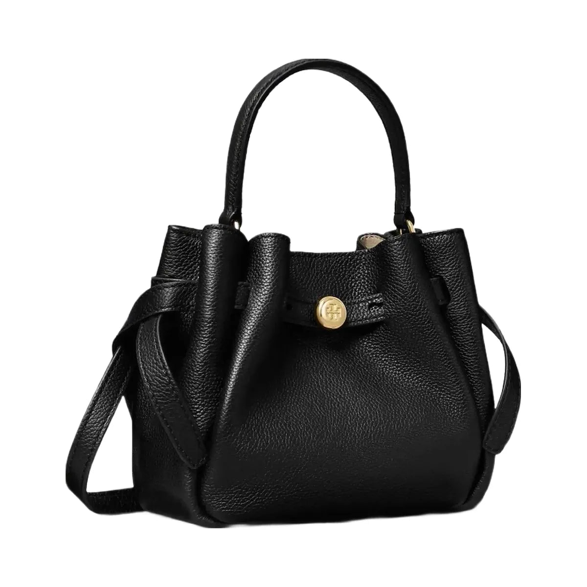 Tory Burch Mini Romy Bucket Bag Black