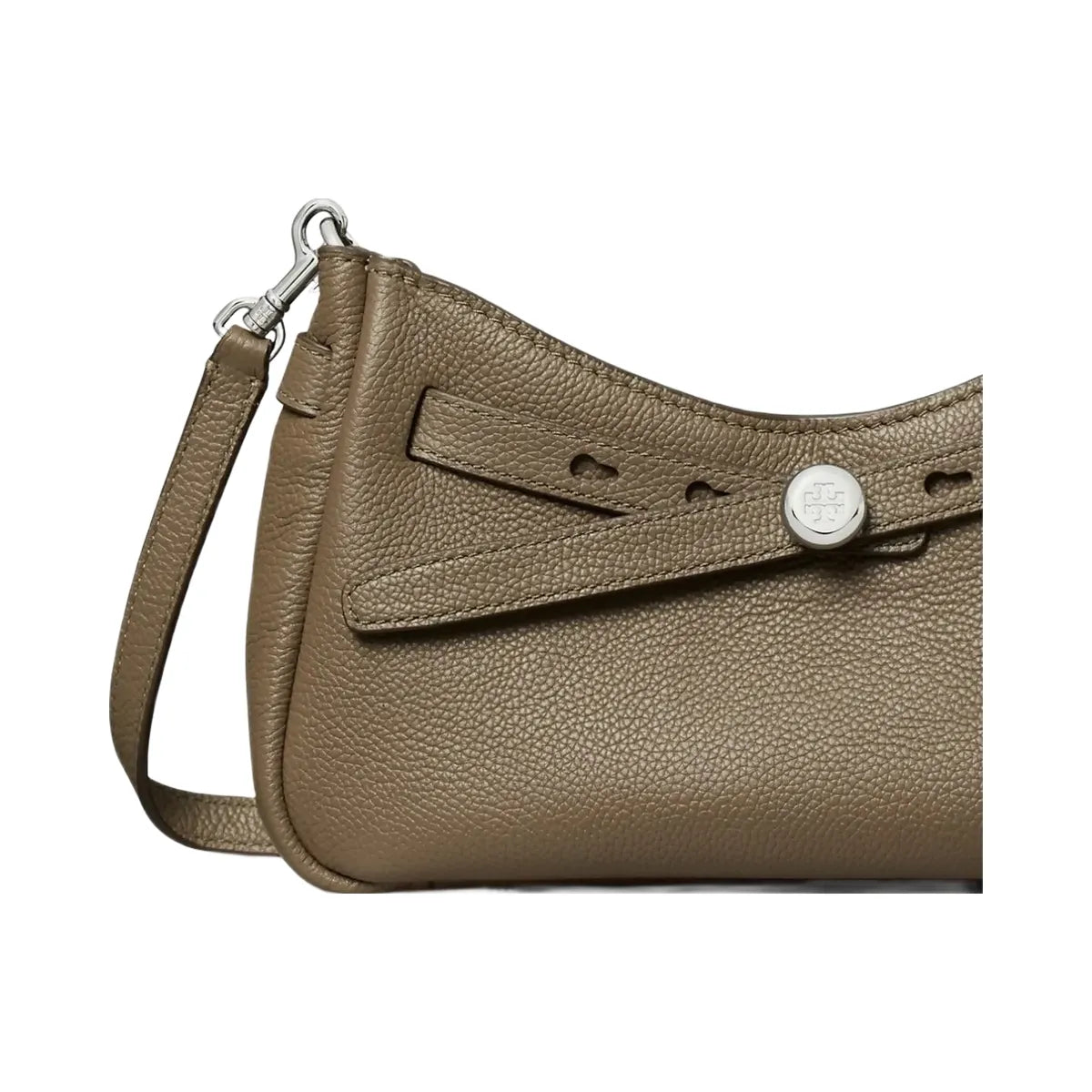 Tory Burch Romy Zip Top Crossbody Wild Mushroom