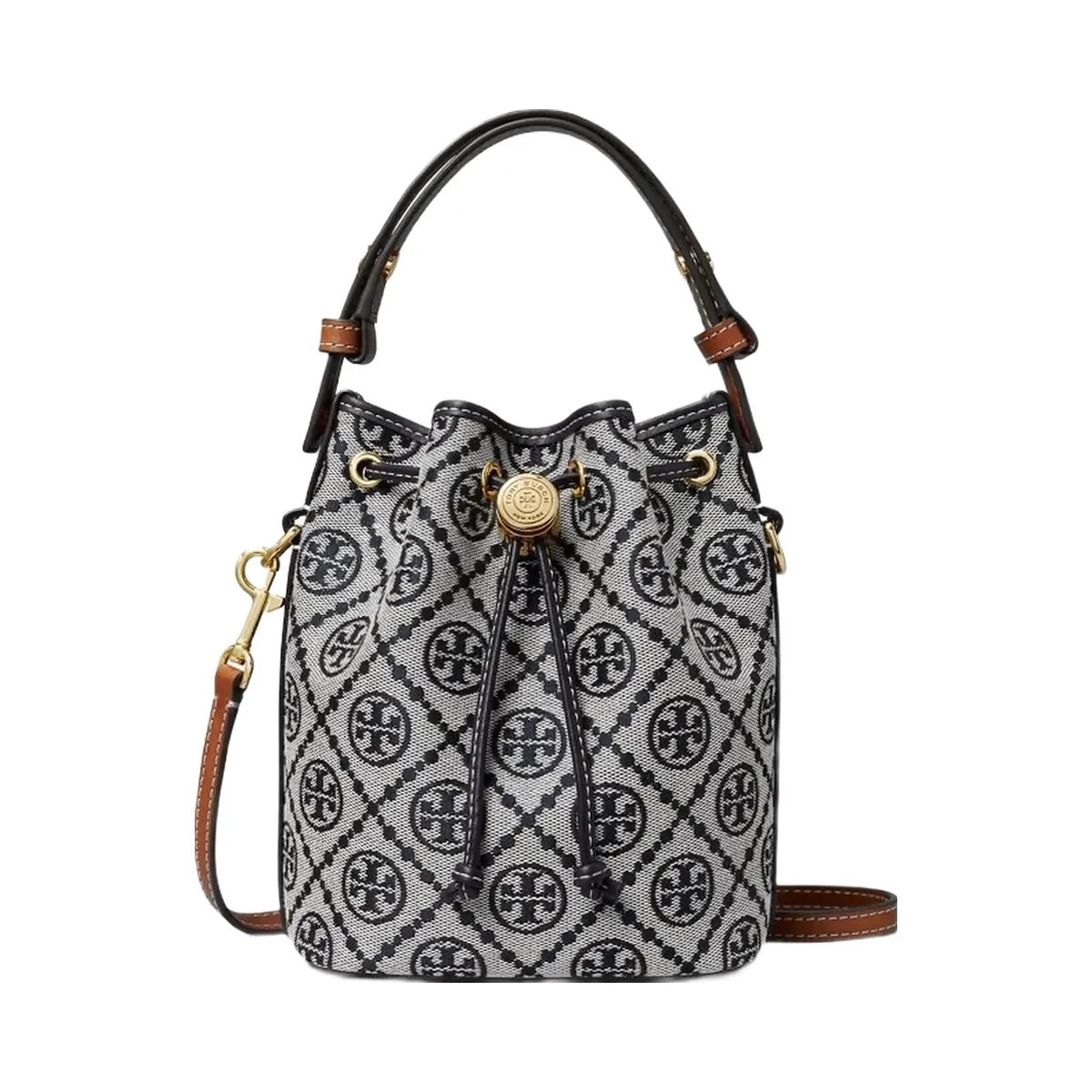 Tory Burch T Monogram Mini Bucket Bag Tory Navy