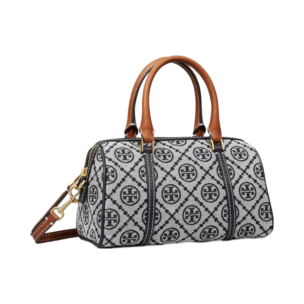 Tory Burch T Monogram Petite Barrel Bag Tory Navy