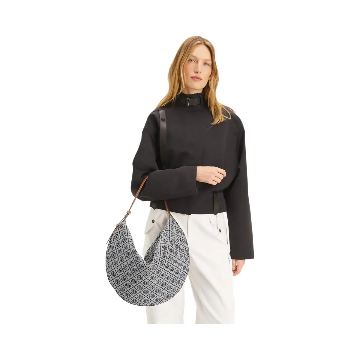 Tory Burch T Monogram Balloon Bag Tory Navy