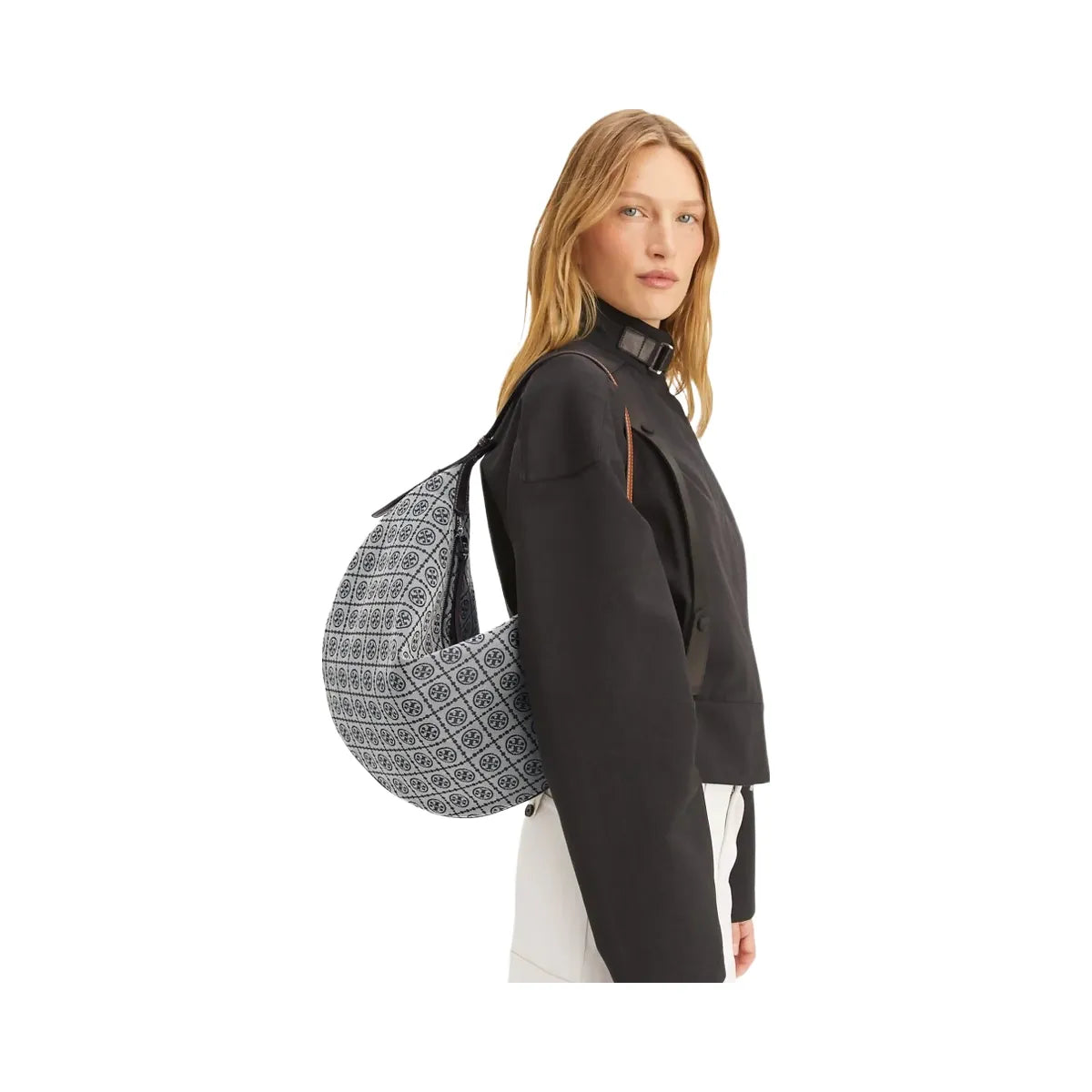 Tory Burch T Monogram Balloon Bag Tory Navy