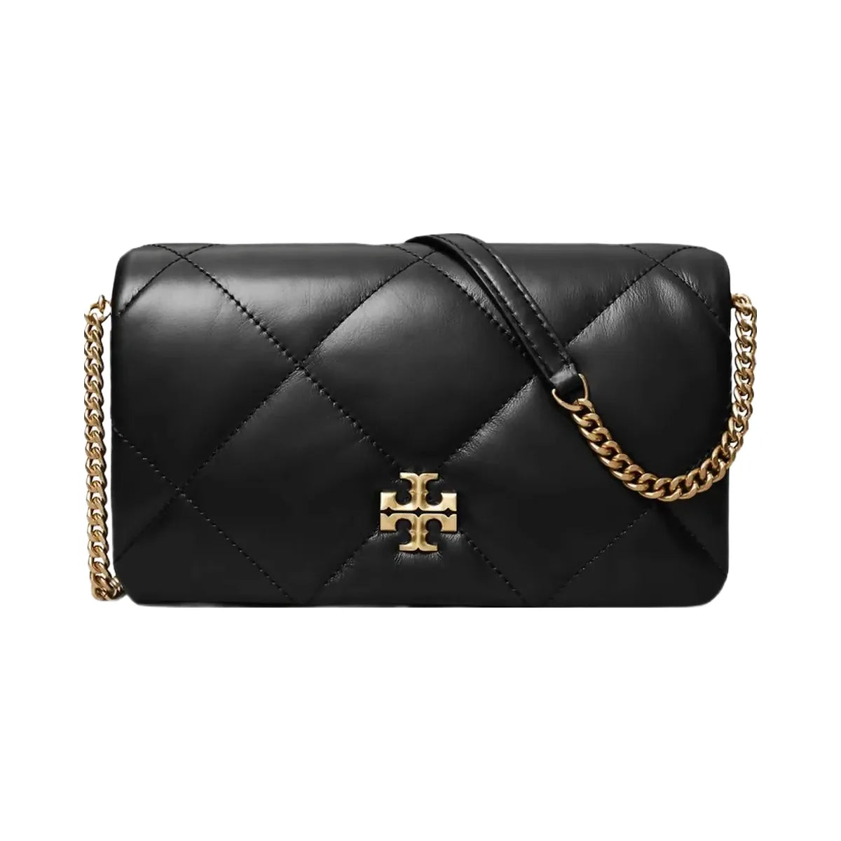 Tory Burch Kira Diamond Quilt Crossbody Black