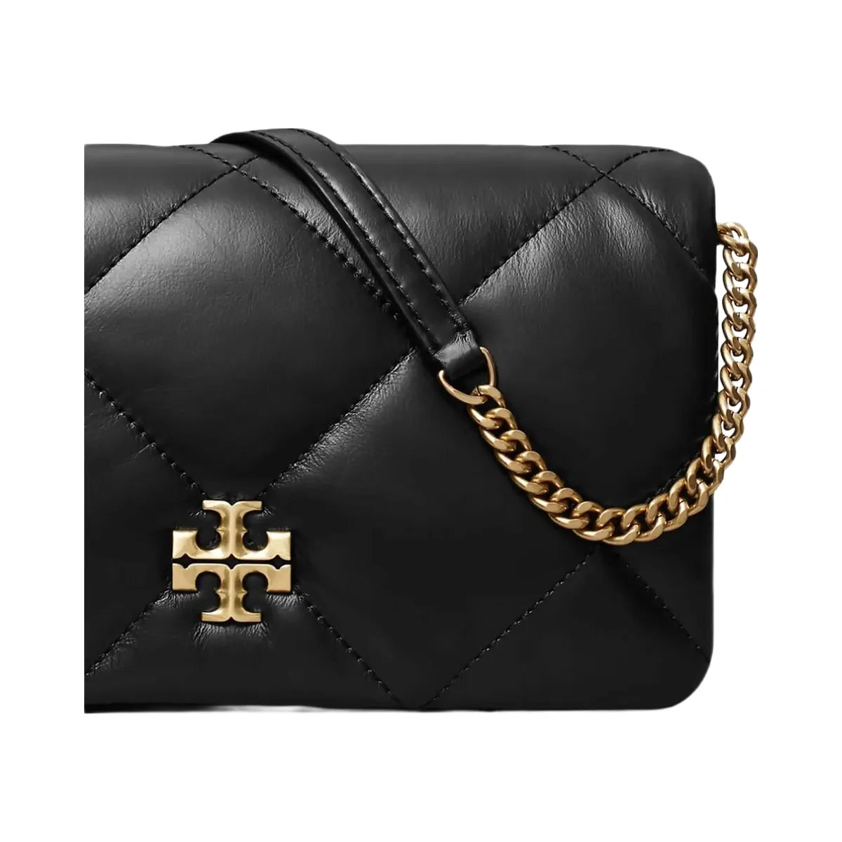 Tory Burch Kira Diamond Quilt Crossbody Black