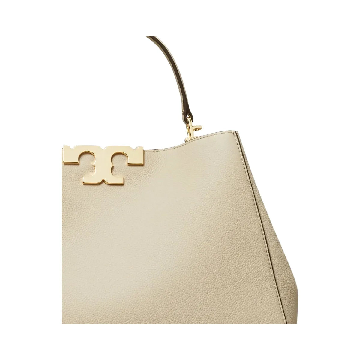 Tory Burch Eleanor Soft Satchel Light Stone