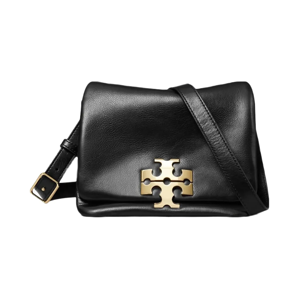Tory Burch Charlie Shoulder Bag BLACK/GOLD