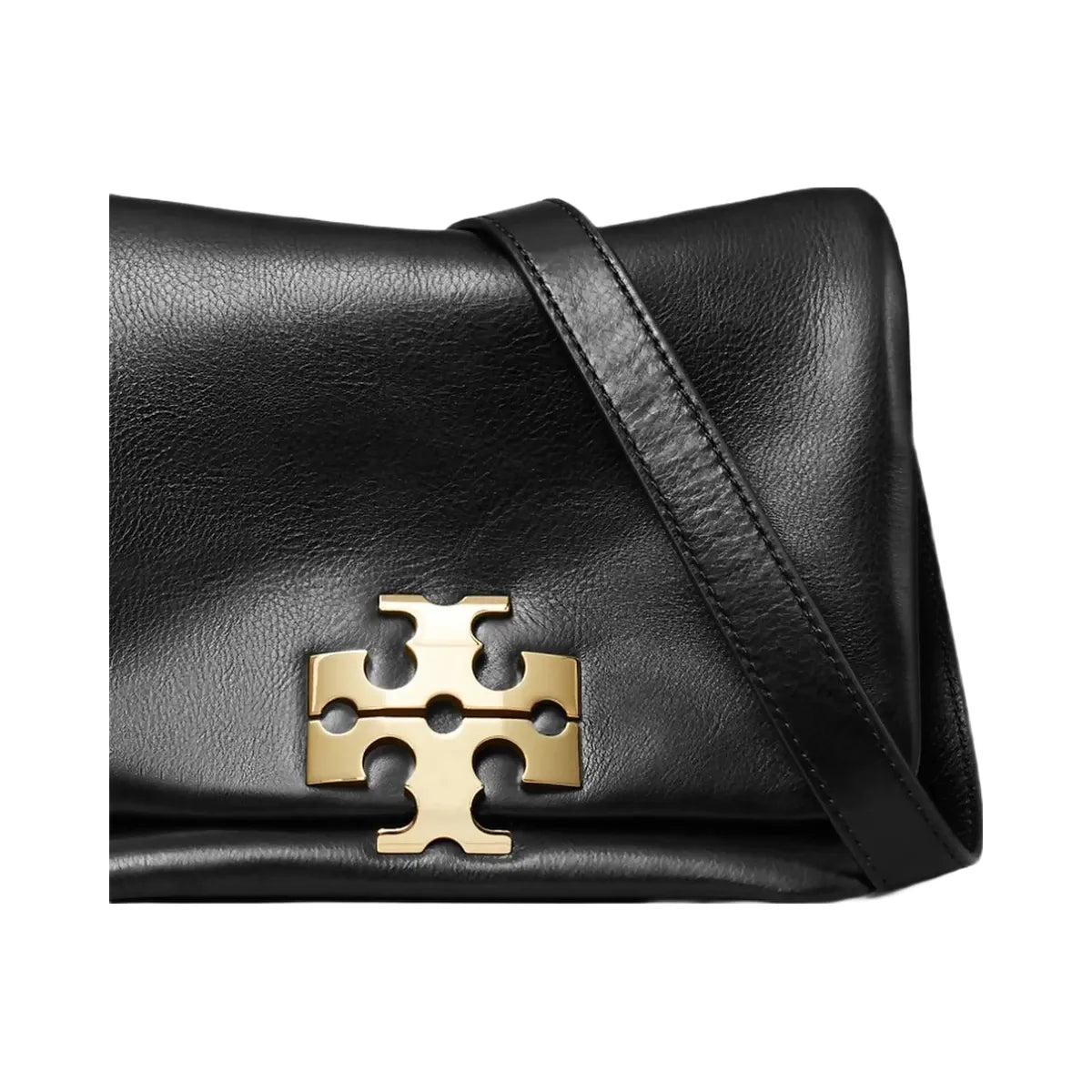 Tory Burch Charlie Shoulder Bag BLACK/GOLD