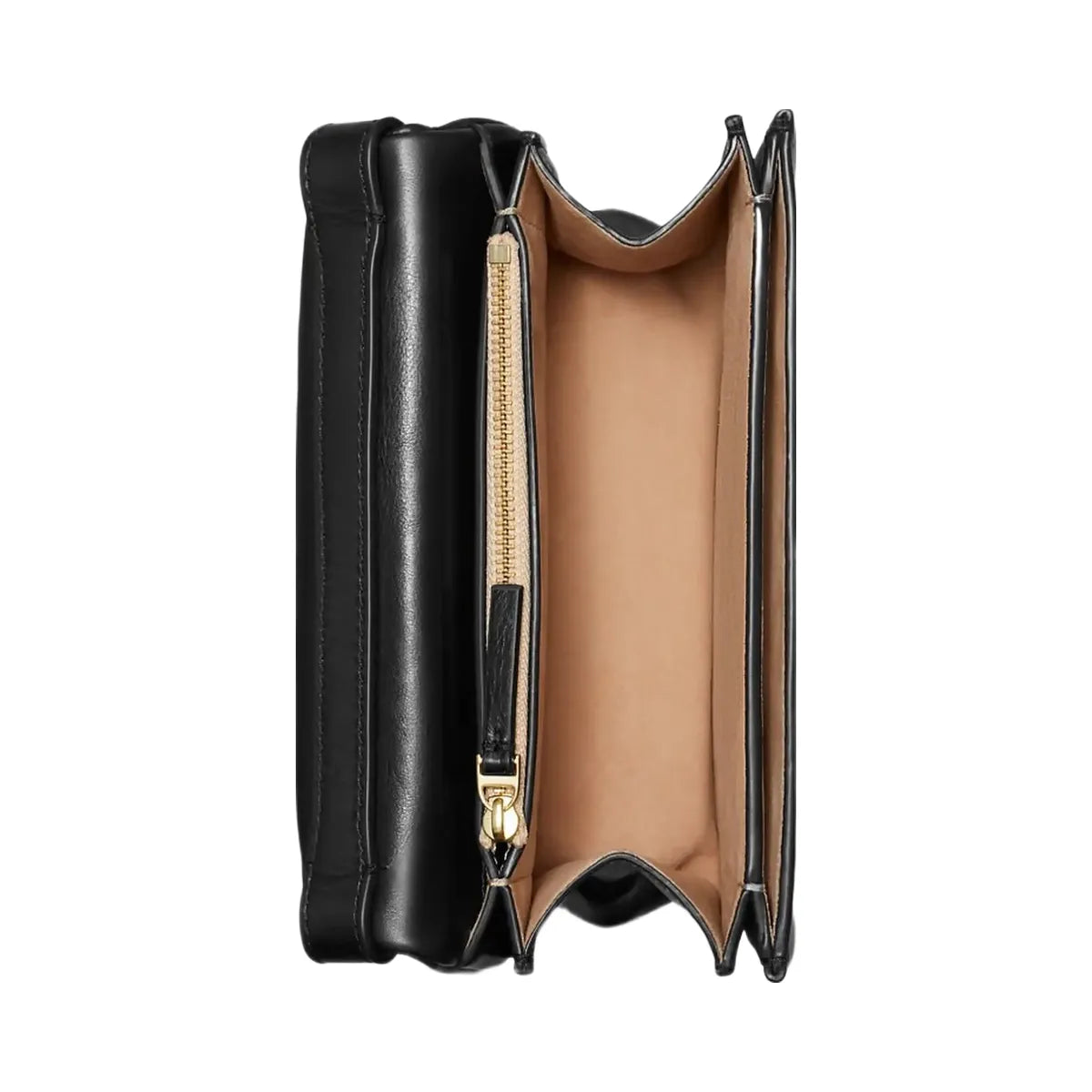 Tory Burch Charlie Shoulder Bag BLACK/GOLD