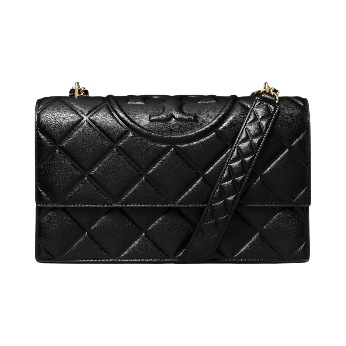 Tory Burch Fleming Shoulder Bag Black