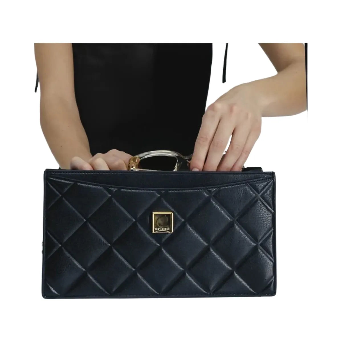 Tory Burch Fleming Shoulder Bag Black