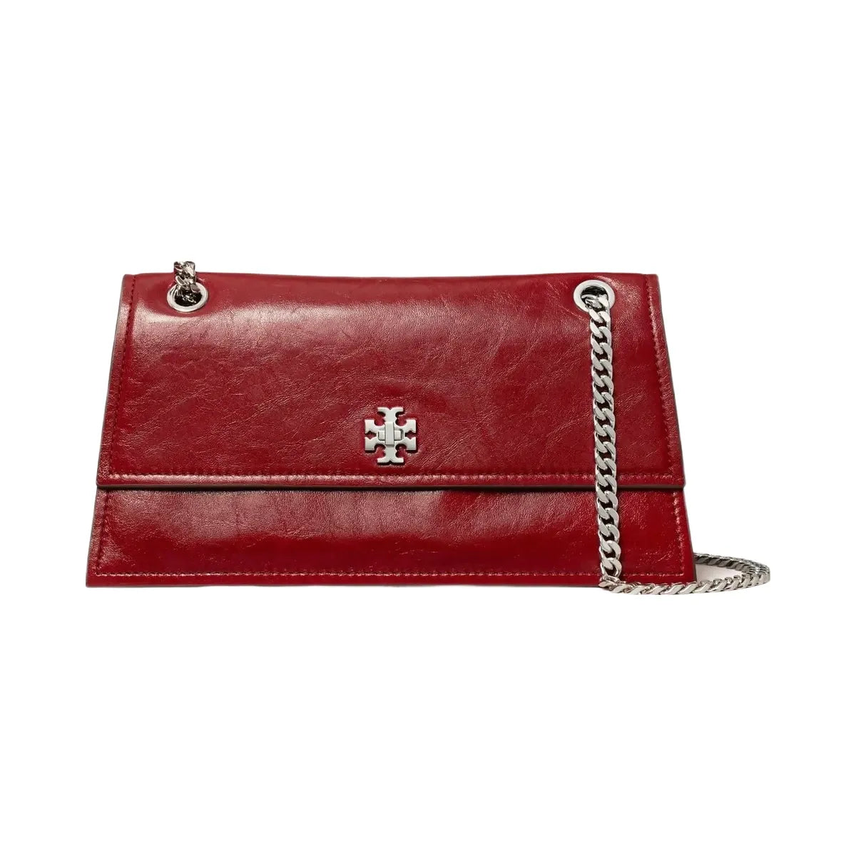 Tory Burch Kira Turnlock Shoulder Bag Red