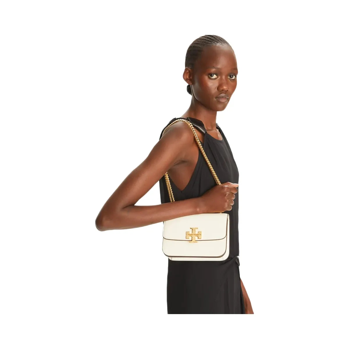 Tory Burch Small Eleanor Bag Warm White