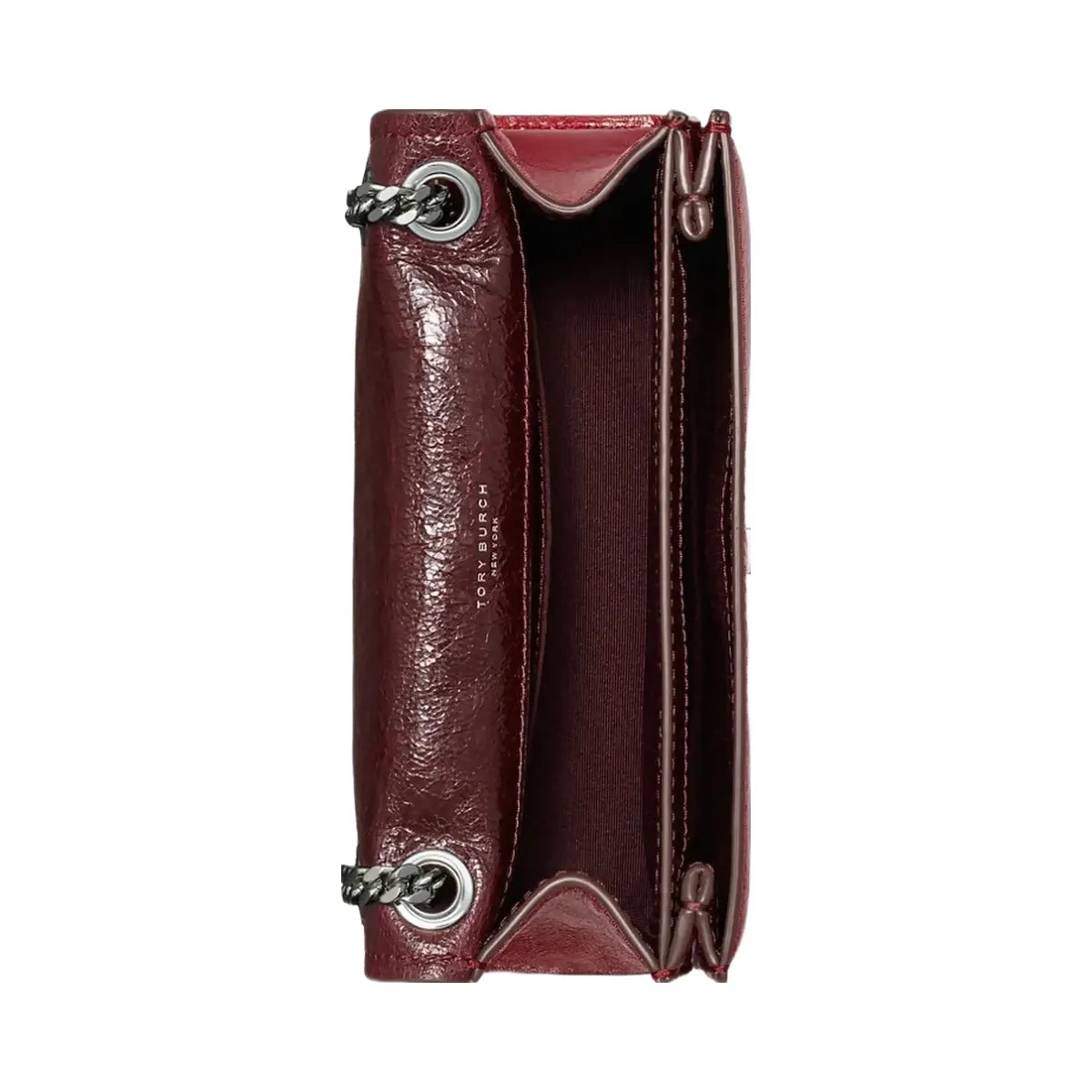 Tory Burch Mini Kira Turnlock Shoulder Bag Red