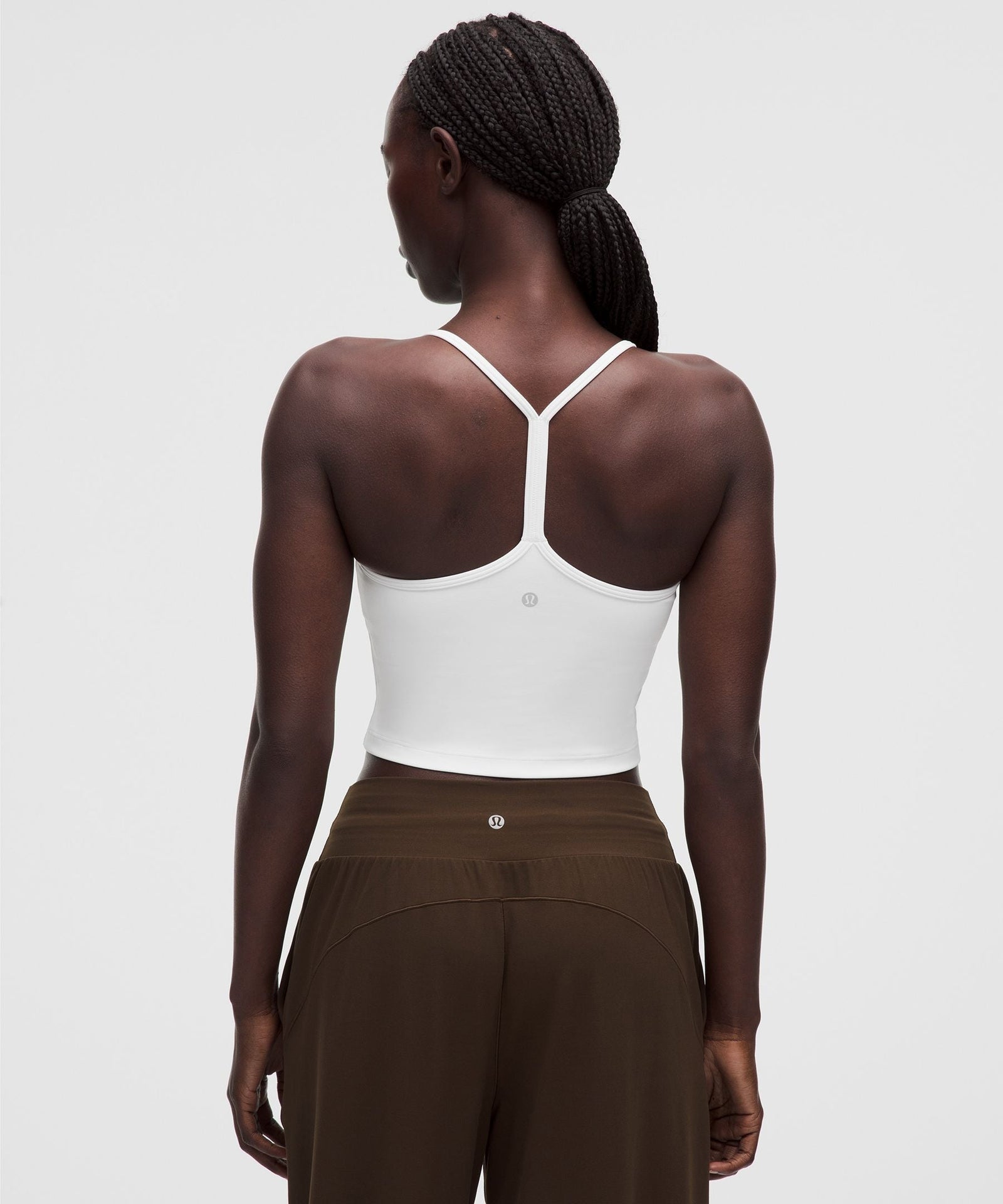 Lululemon Women's Flow Y Cropped Tank Top *Light Support, B/C Cup