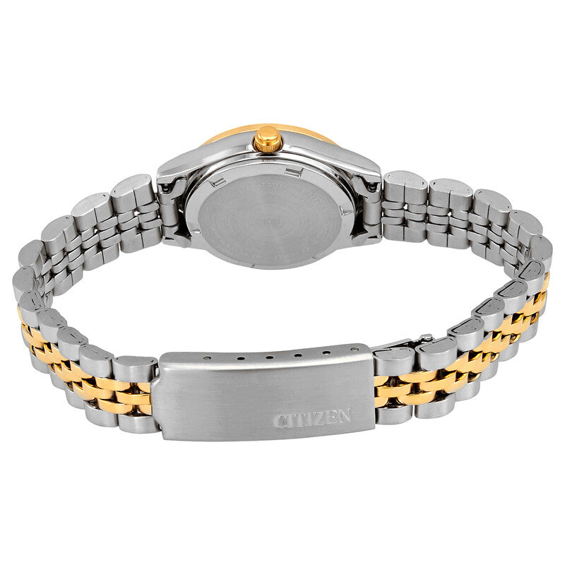 Citizen Quartz Crystal Mother Of Pearl Dial Women's Watch