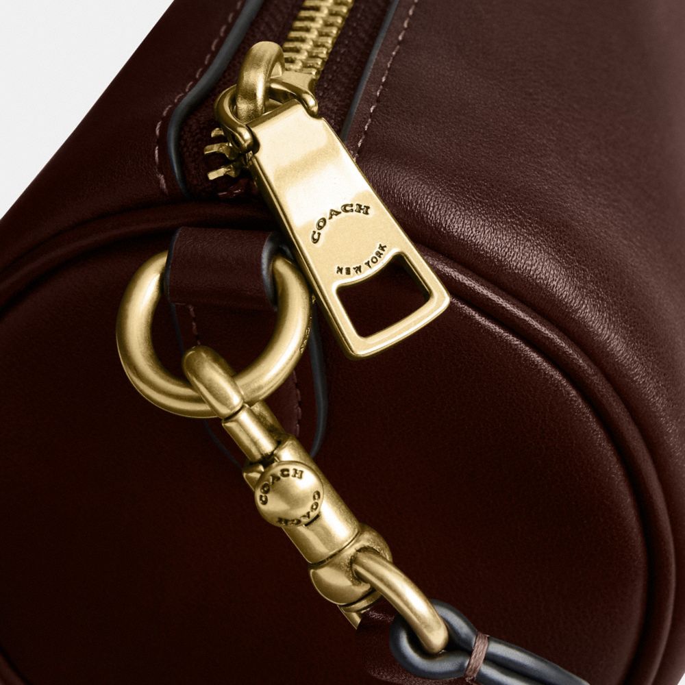 Coach Barrel Bag Brass Maple