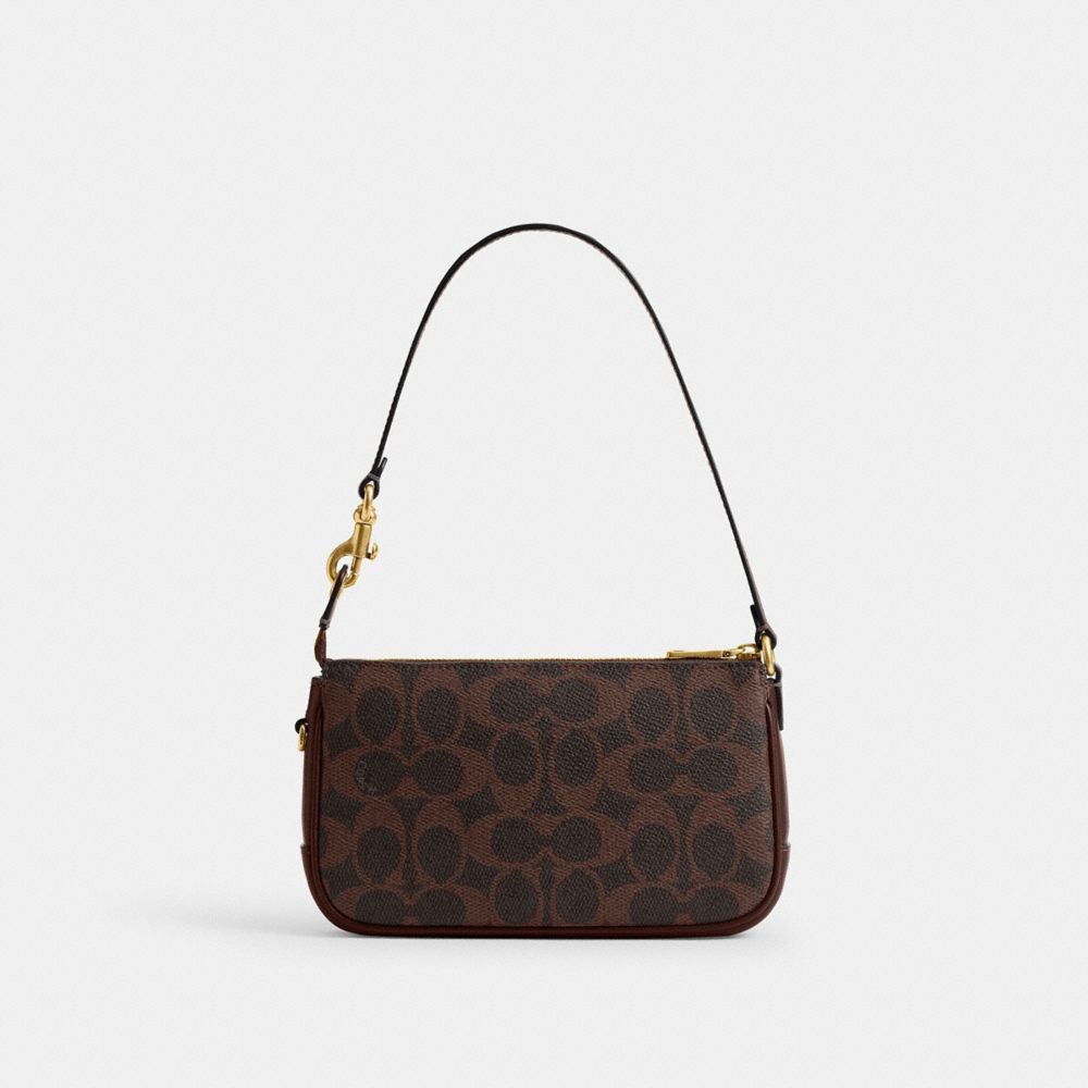 Coach Plaza Bag 18 In Signature Canvas Brass Maple
