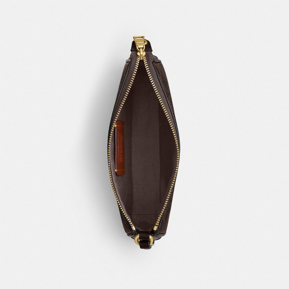 Coach Plaza Bag 18 In Signature Canvas Brass Maple