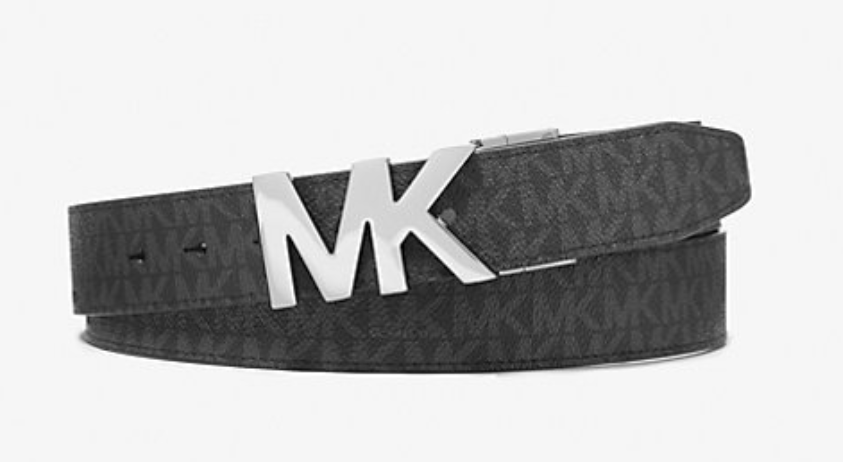 Michael Kors 4-in-1 Signature Logo Belt Box Set Black