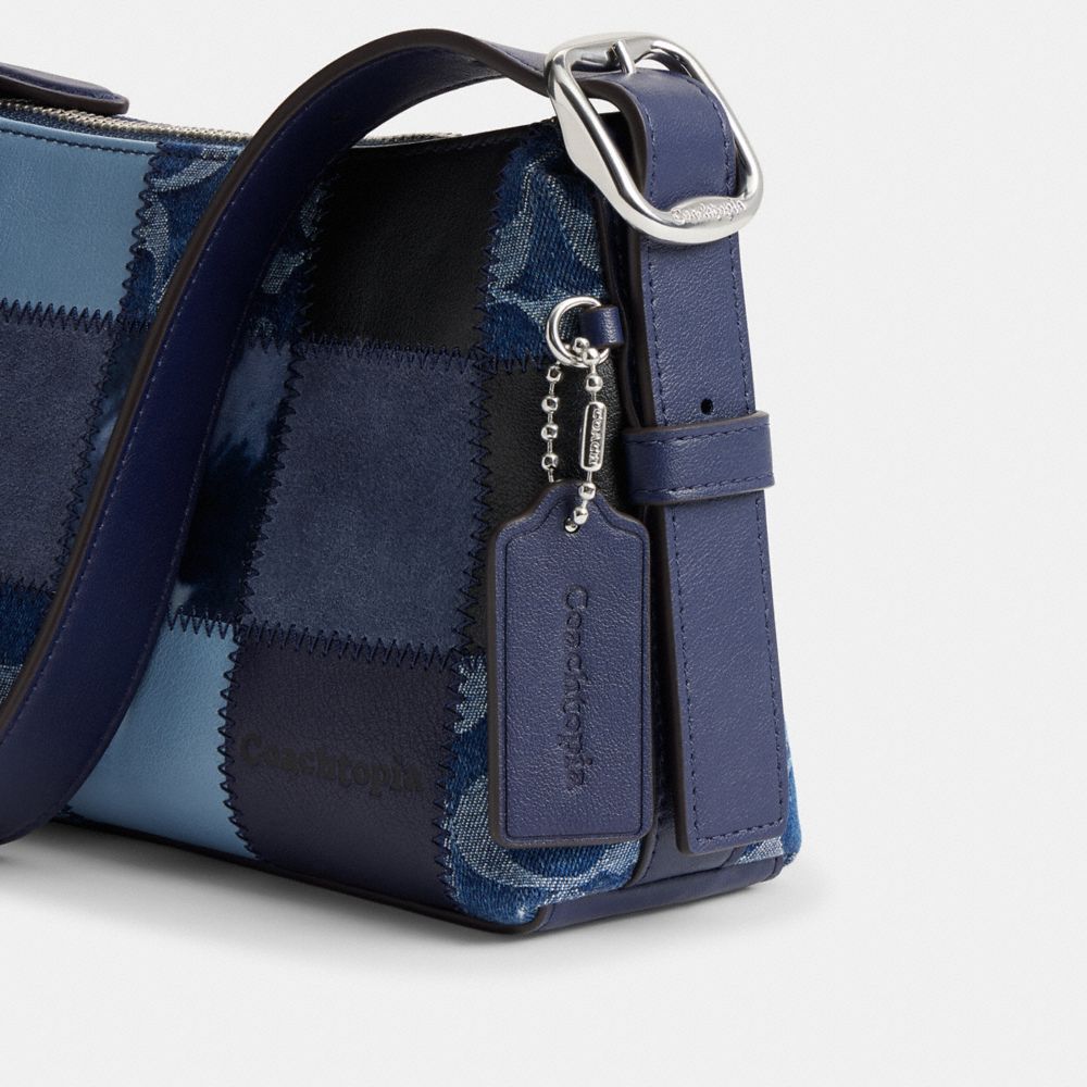 Coach Alter/Ego Small Slouchy Shoulder Bag Denim Sig Multi
