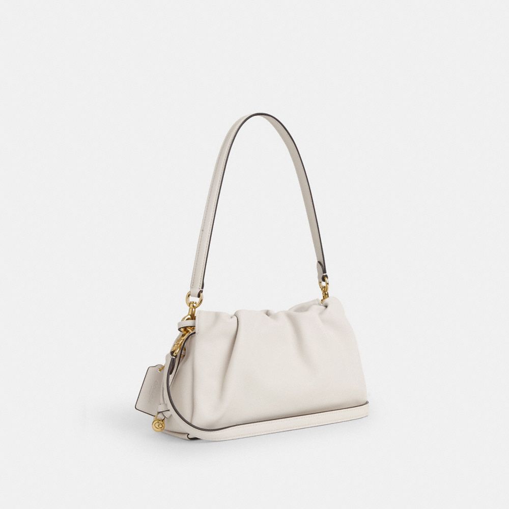 Coach Faye Shoulder Bag Gold Chalk