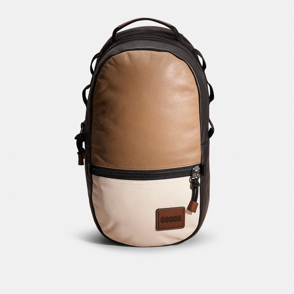 Restored Pacer Backpack In Colorblock With Coach Patch