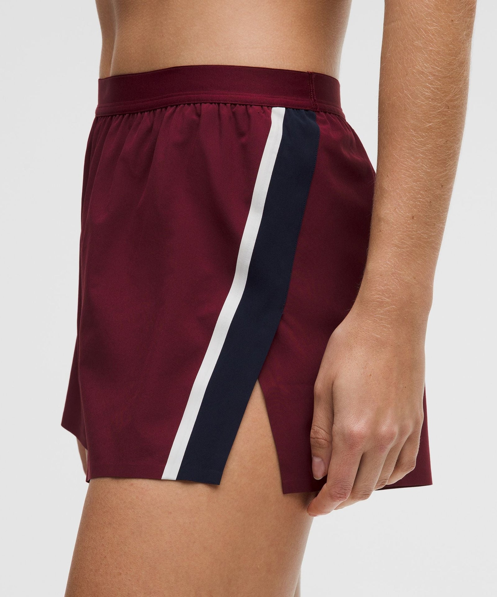 Lululemon Women's High-Rise Split Short 3" *Stripe