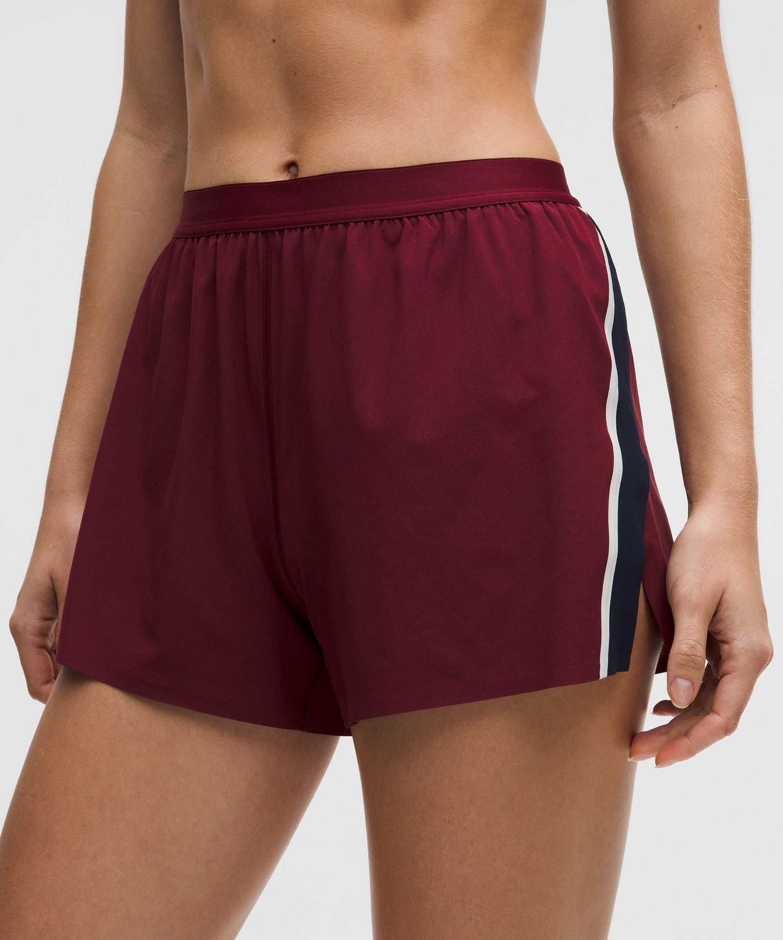 Lululemon Women's High-Rise Split Short 3" *Stripe