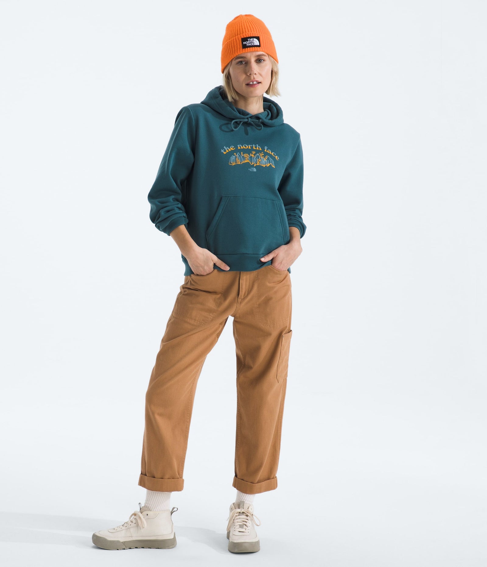 The North Face Women’s Evolution Retro-Growth Hoodie—Graphic Space