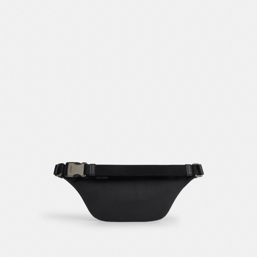 Warren Mini Belt Bag In Signature Canvas With Stripes