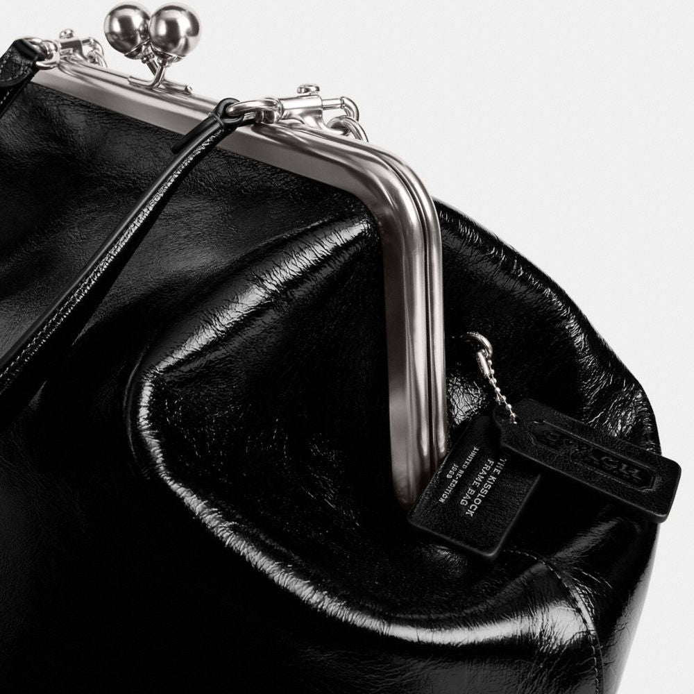 Large Kisslock Frame Bag