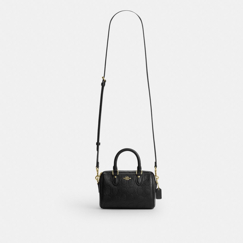 Mini Rowan Crossbody Bag In Signature Leather