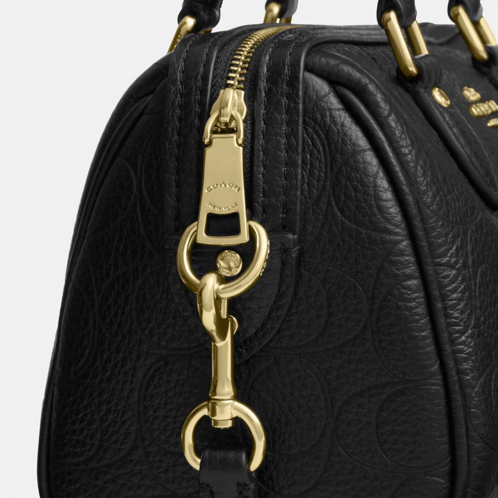 Mini Rowan Crossbody Bag In Signature Leather