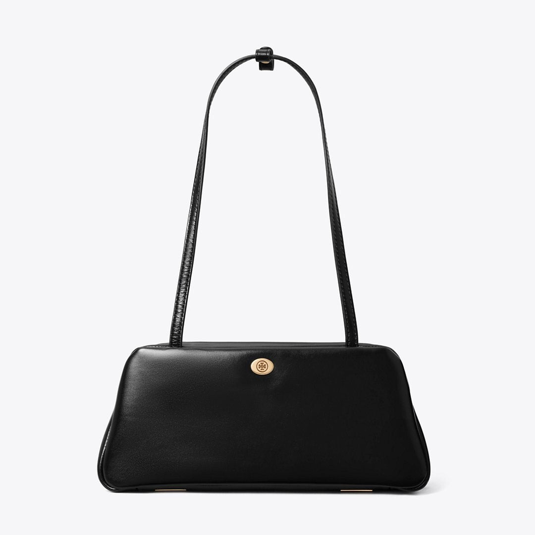 Tory Burch Robinson Satchel Black
