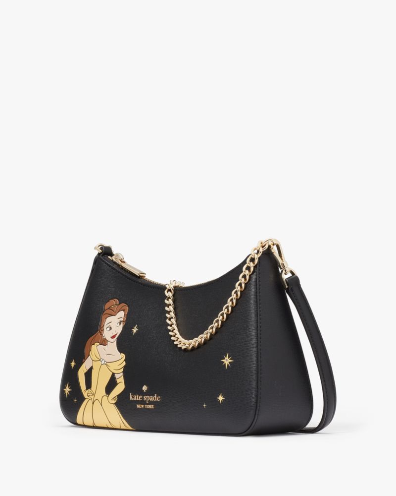 KateSpade Disney X Kate Spade New York Beauty And The Beast Convertible Crossbody Black Multi