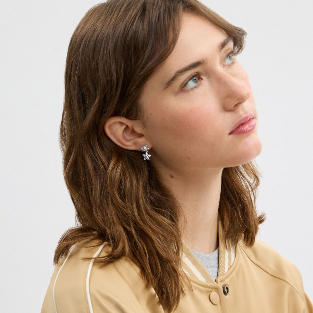 Wildflower Signature Pearl Drop Earrings