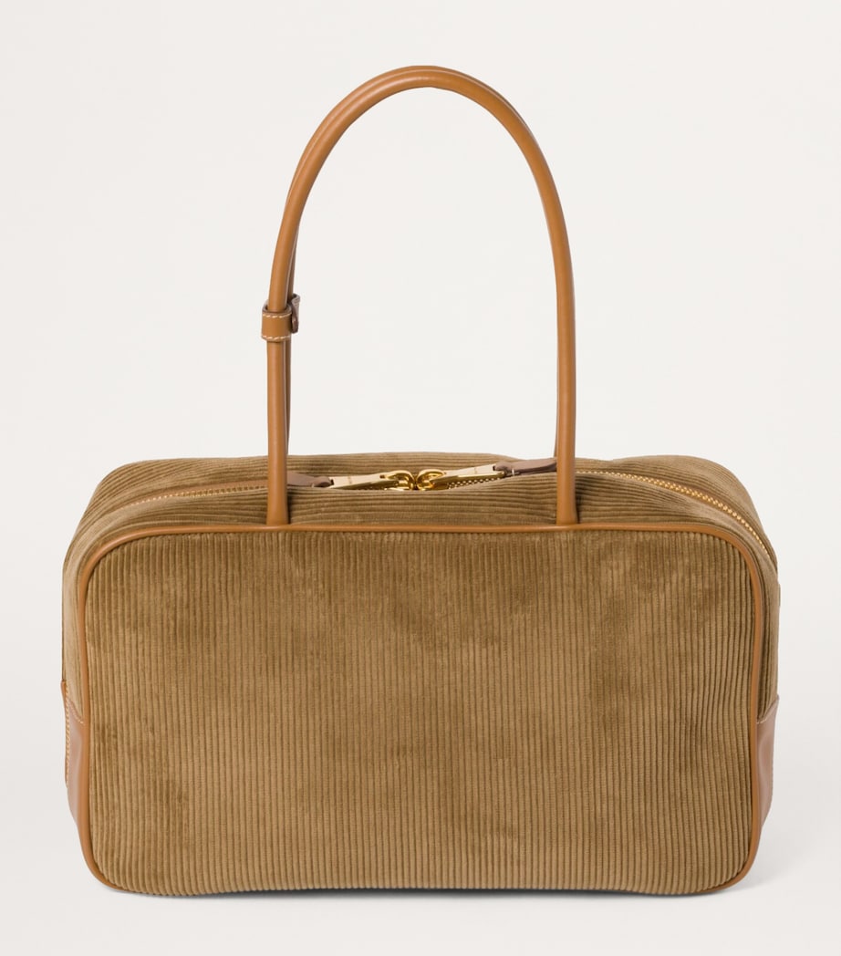 Corduroy Beau Top-Handle Bag