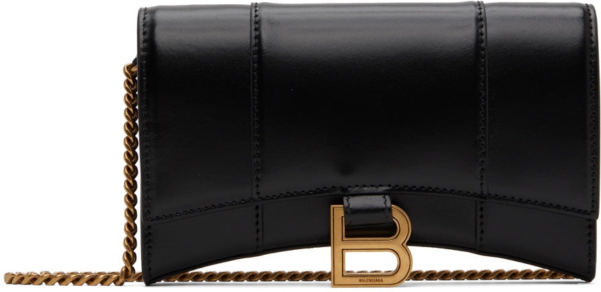 Balenciaga Black Hourglass Bag