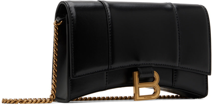 Balenciaga Black Hourglass Bag
