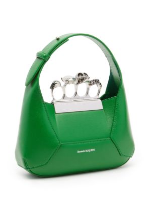 The Jewelled Hobo leather Mini Bag