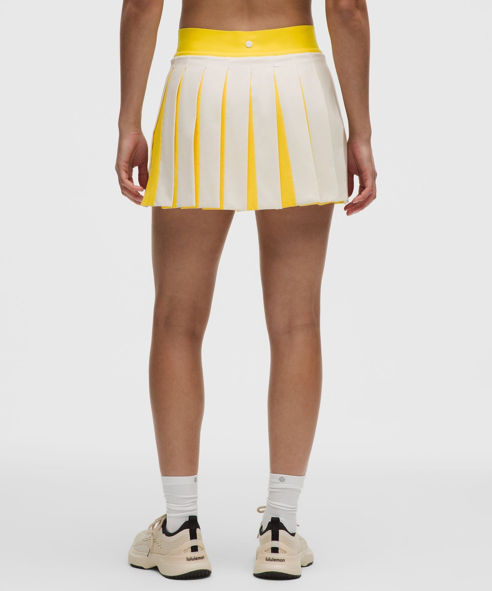 Lululemon Peek-A-Boo Pleat Mid-Rise Tennis Skirt
