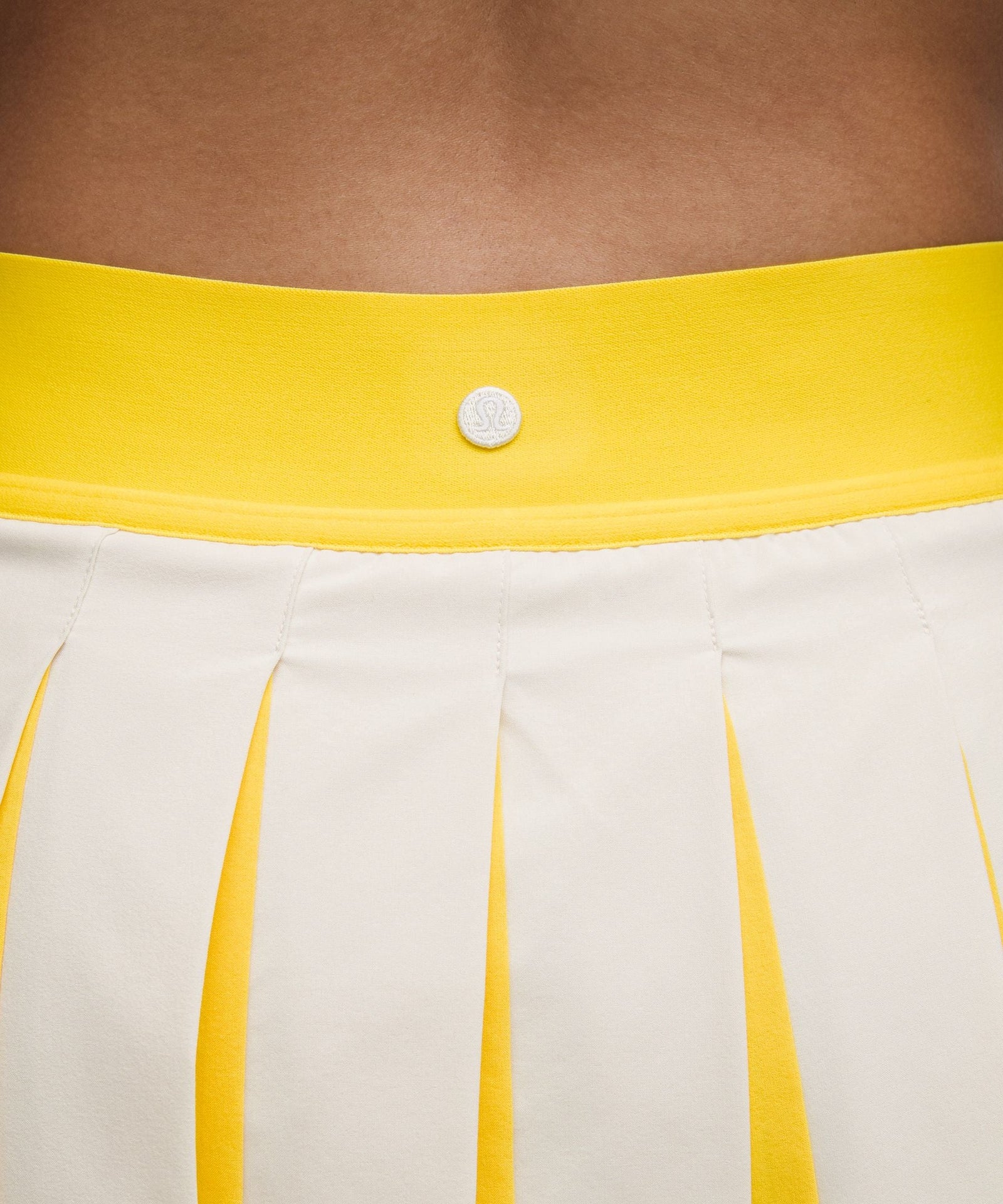 Lululemon Peek-A-Boo Pleat Mid-Rise Tennis Skirt