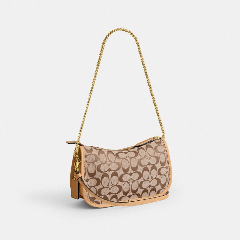 Twin Turnlock Waverly Bag In Signature Jacquard