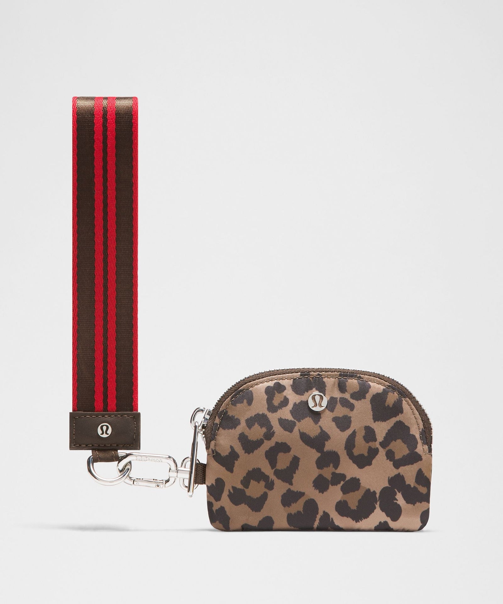 Lululemon Dual Pouch Wristlet *Leopard
