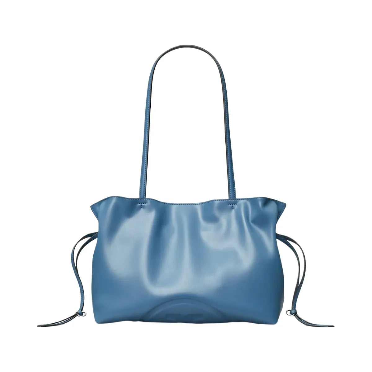 Tory Burch Small Ella natuura Drawstring Tote Electric Blue