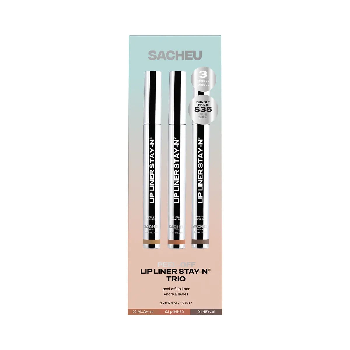 SACHEU Peel Off Liner STAY-N Bundle