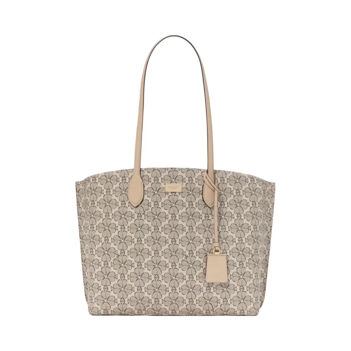 Kate Spade Suite Spade Flower Large Work Tote Neutral Multi