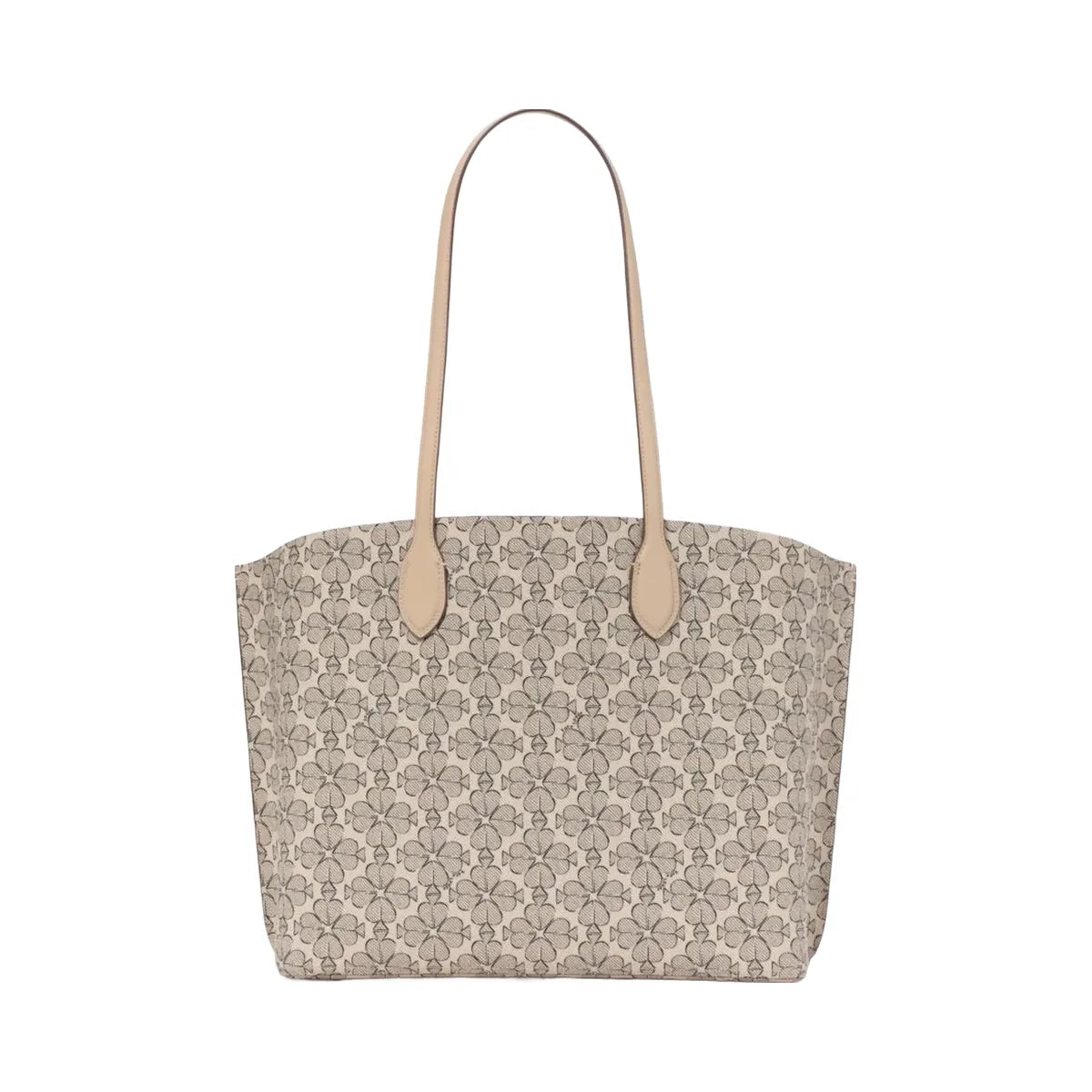 Kate Spade Suite Spade Flower Large Work Tote Neutral Multi