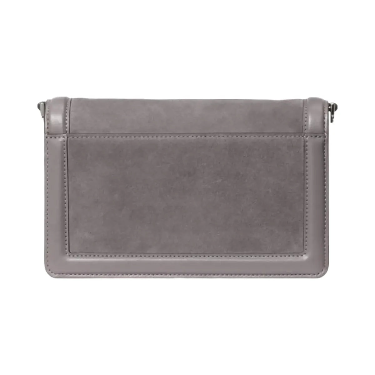 Kate Spade Knott Suede Mini Flap Crossbody Hare Grey