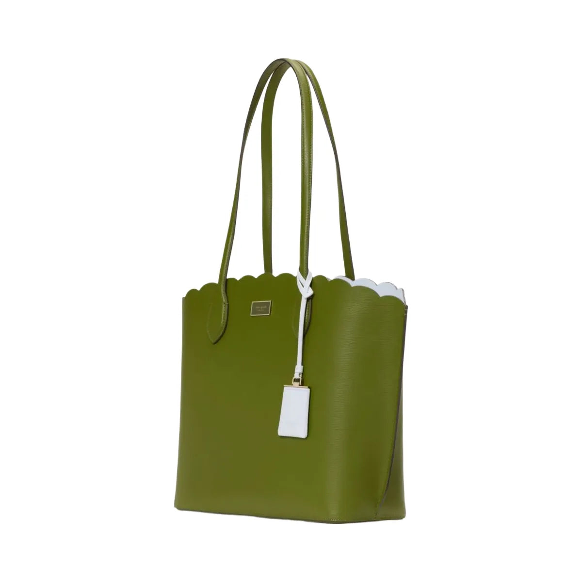 Kate Spade Suite Scalloped Tote Jungle Vine